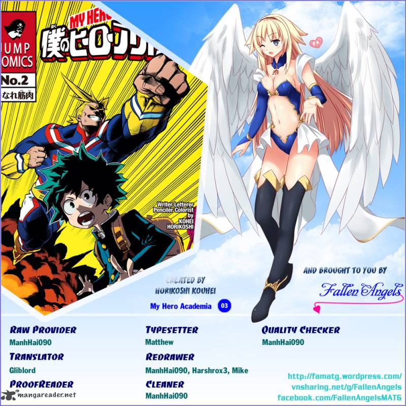 Read Manga My Hero Academia Chapter Entrance Exam