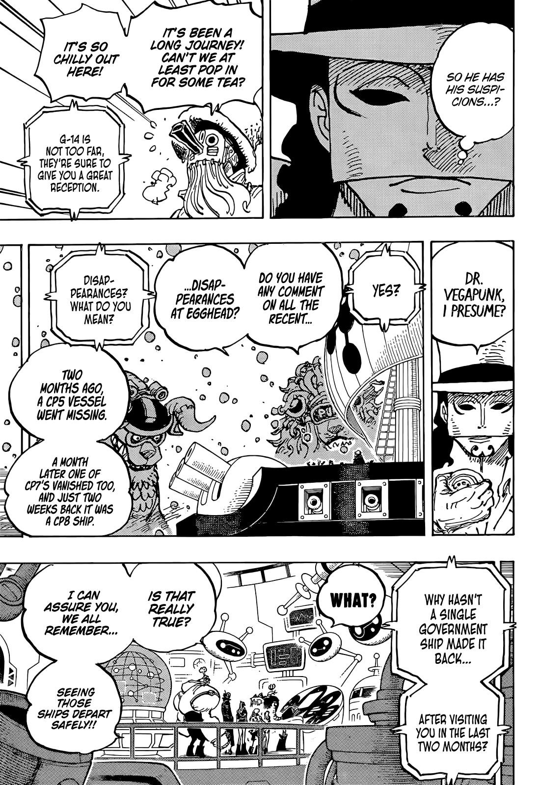 One Piece Chapter 1061 - Future Island Egghead - One Piece Manga Online