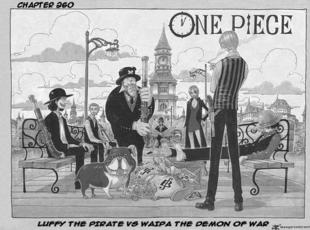 One Piece - Chapter 260 - Luffy The Pirate Vs Waipa The Demon Of War ...