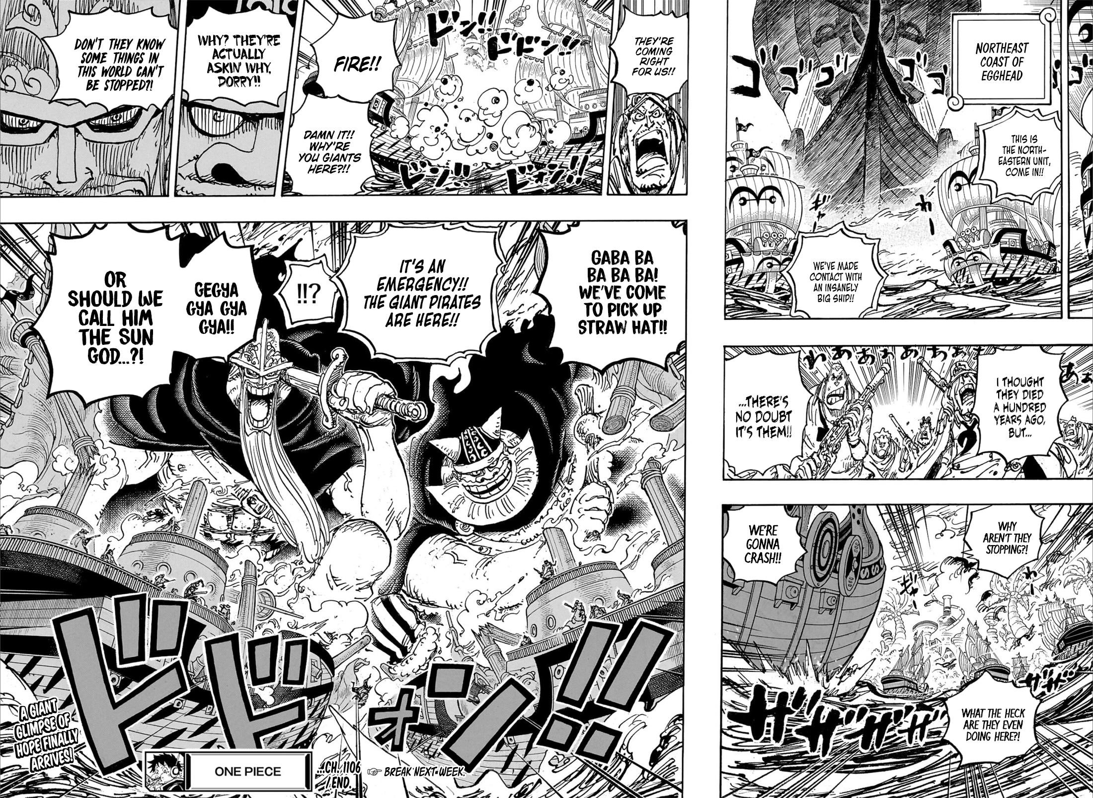 One Piece Chapter 1106 - One Piece Manga Online