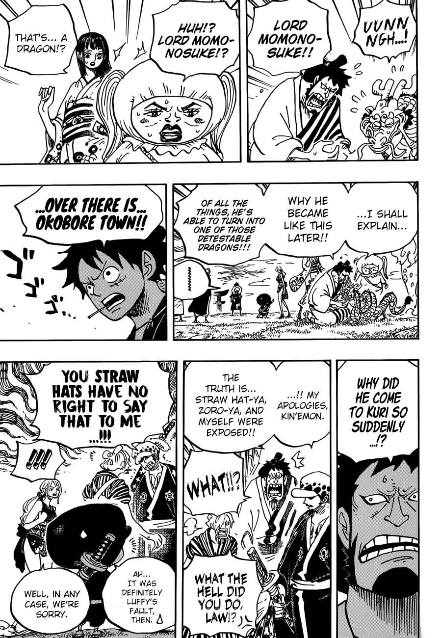 Read Manga One Piece - Chapter 922 - Beasts Pirates Governor-General Kaido