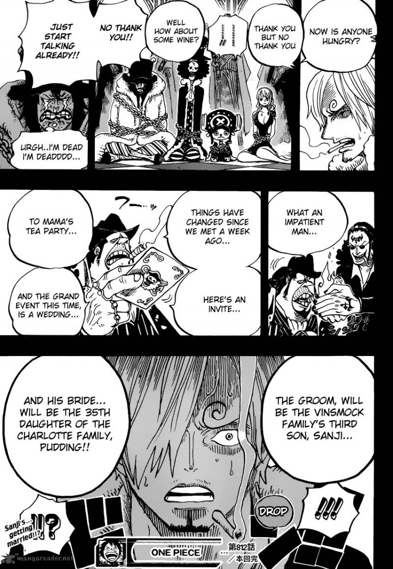 One Piece Chapter 812 - One Piece Manga Online