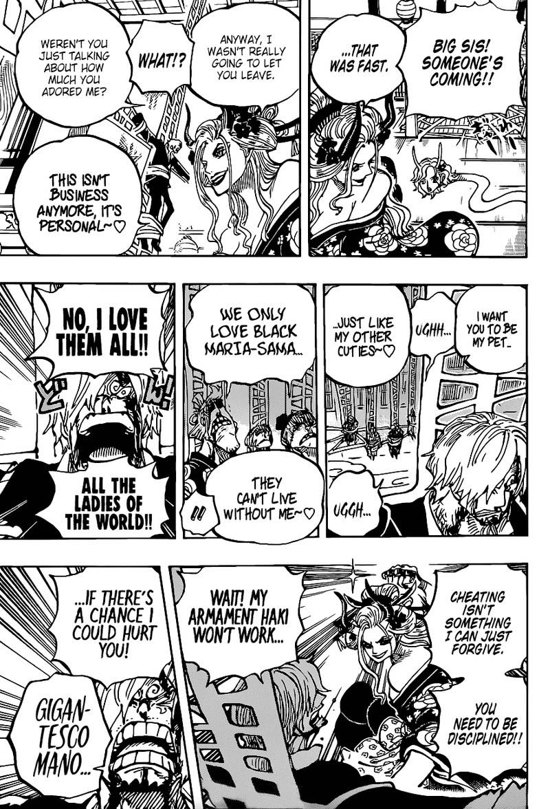One Piece Chapter 1003 - Night On The Board - One Piece Manga Online