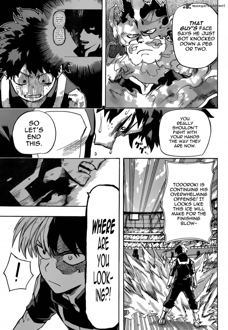 Read Manga MY HERO ACADEMIA - Chapter 38 - Todoroki vs. Midoriya
