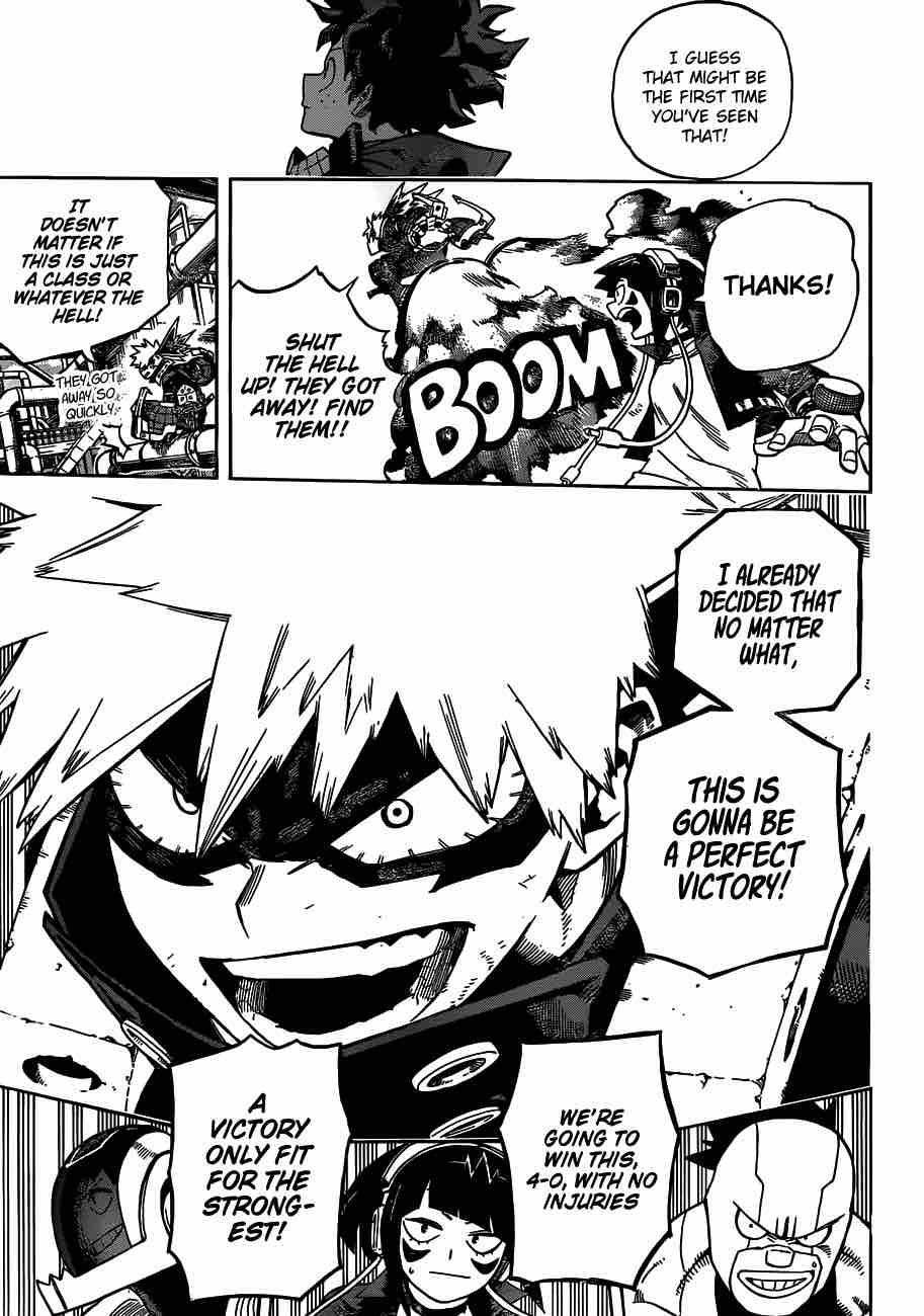 Read Manga MY HERO ACADEMIA - Chapter 208 - The Results of Round 4