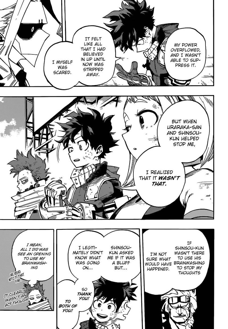 Read Manga MY HERO ACADEMIA - Chapter 216 - Final Results Class A ...