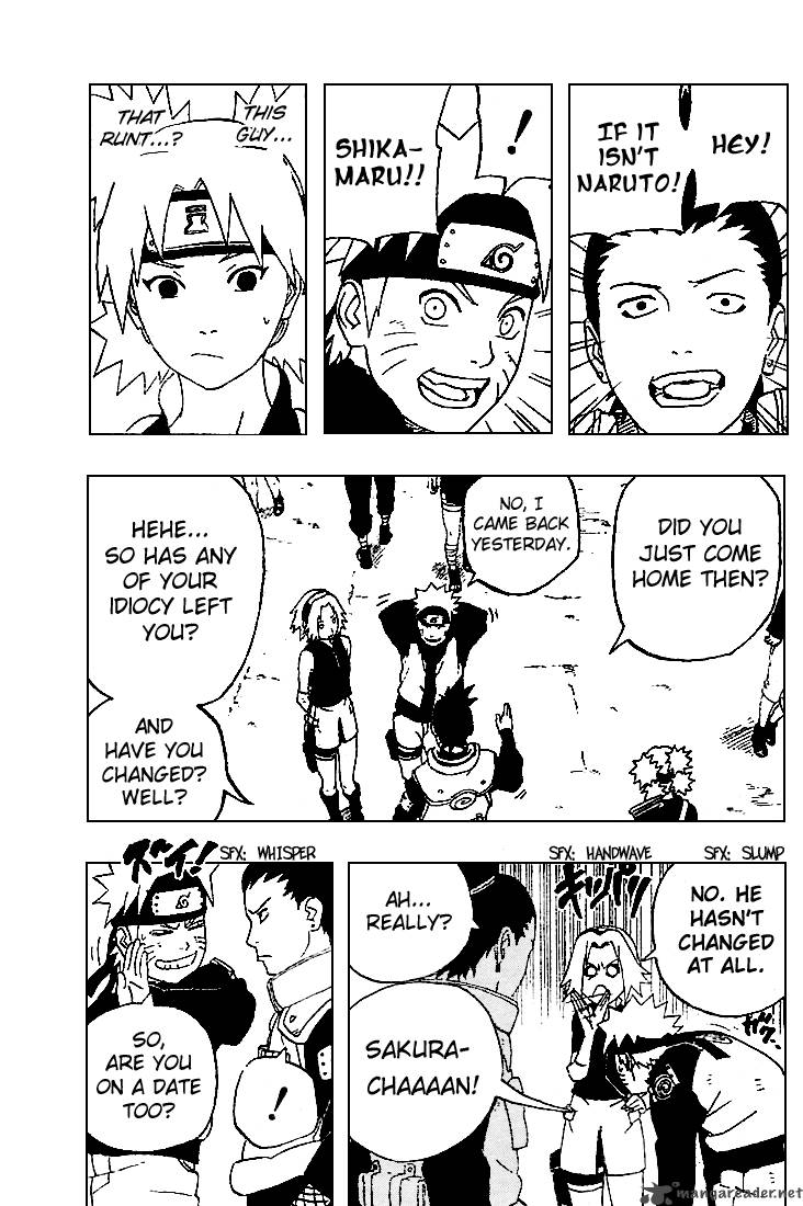 Read Manga NARUTO - Chapter 247 - The Sand's Invaders