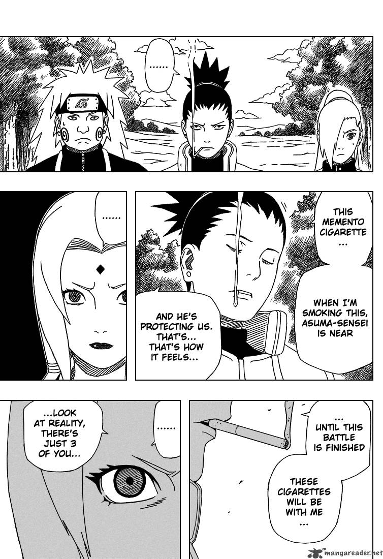 Read Manga NARUTO - Chapter 331 - Team10 Sets Out