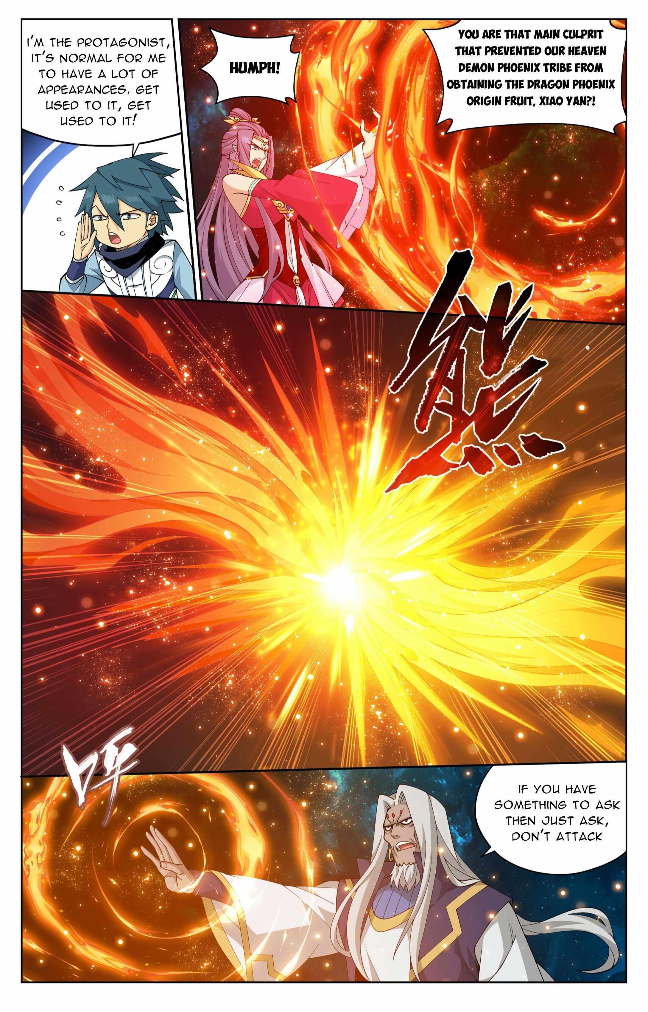 Let's Read BATTLE THROUGH THE HEAVENS - Chapter 395 Manga Manhwa Comic toon Online Everyday English Translation on Reaper Scan