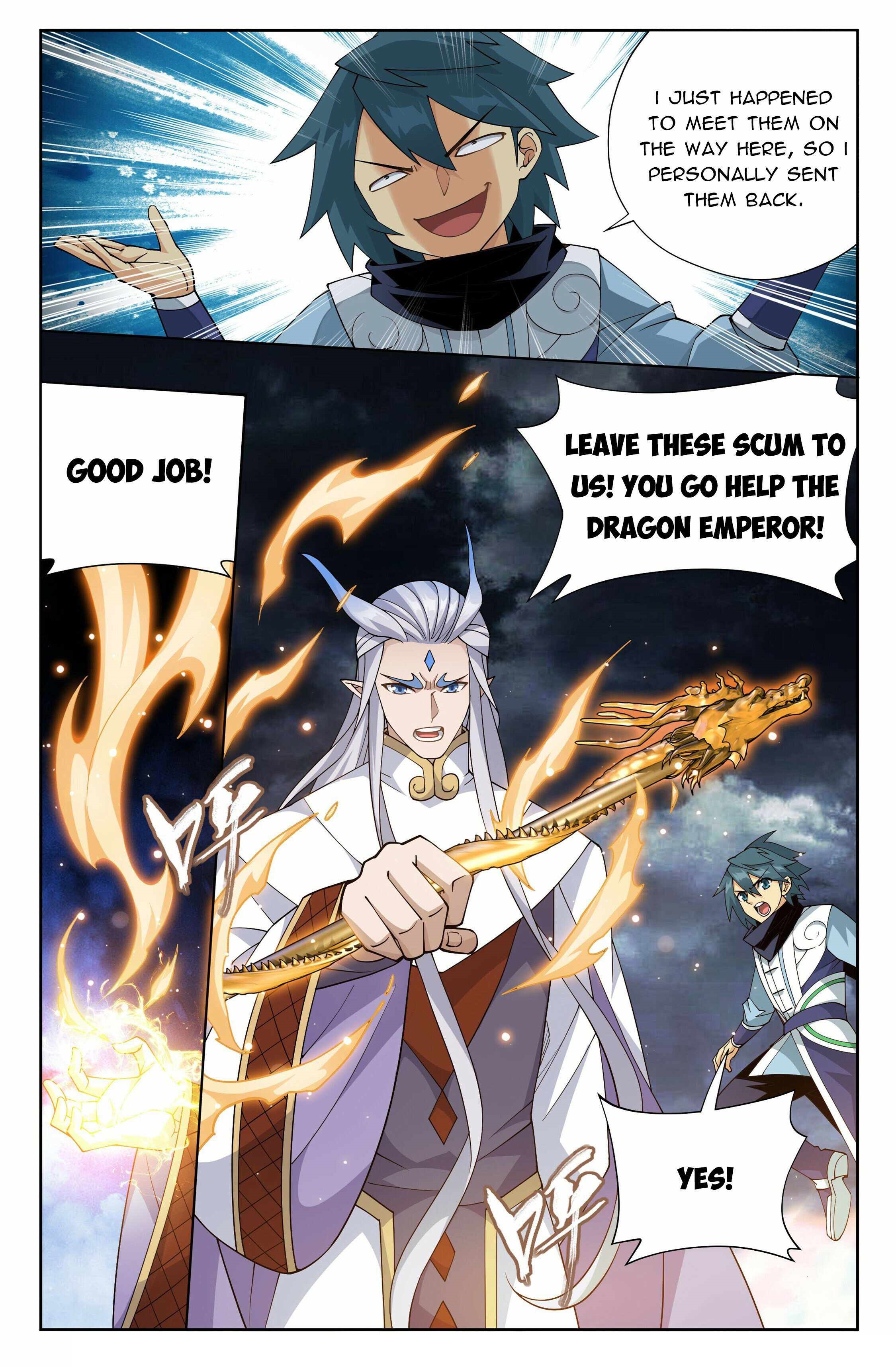 Let's Read BATTLE THROUGH THE HEAVENS - Chapter 400 Manga Manhwa Comic toon Online Everyday English Translation on Reaper Scan