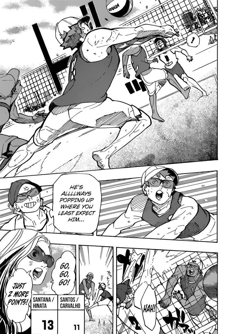 Read Manga Haikyuu Chapter 376 Beach Volleyball