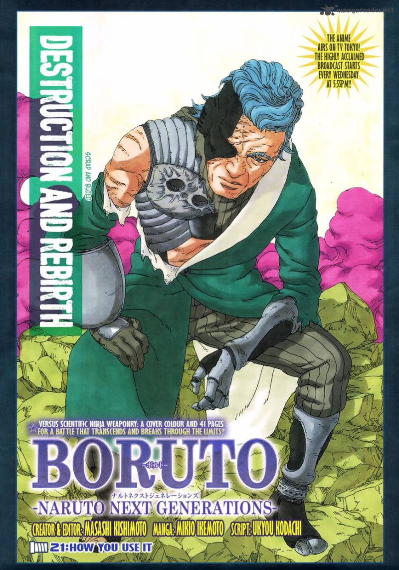 BORUTO - Naruto Next Generations Vol.20 / Japanese Manga Book