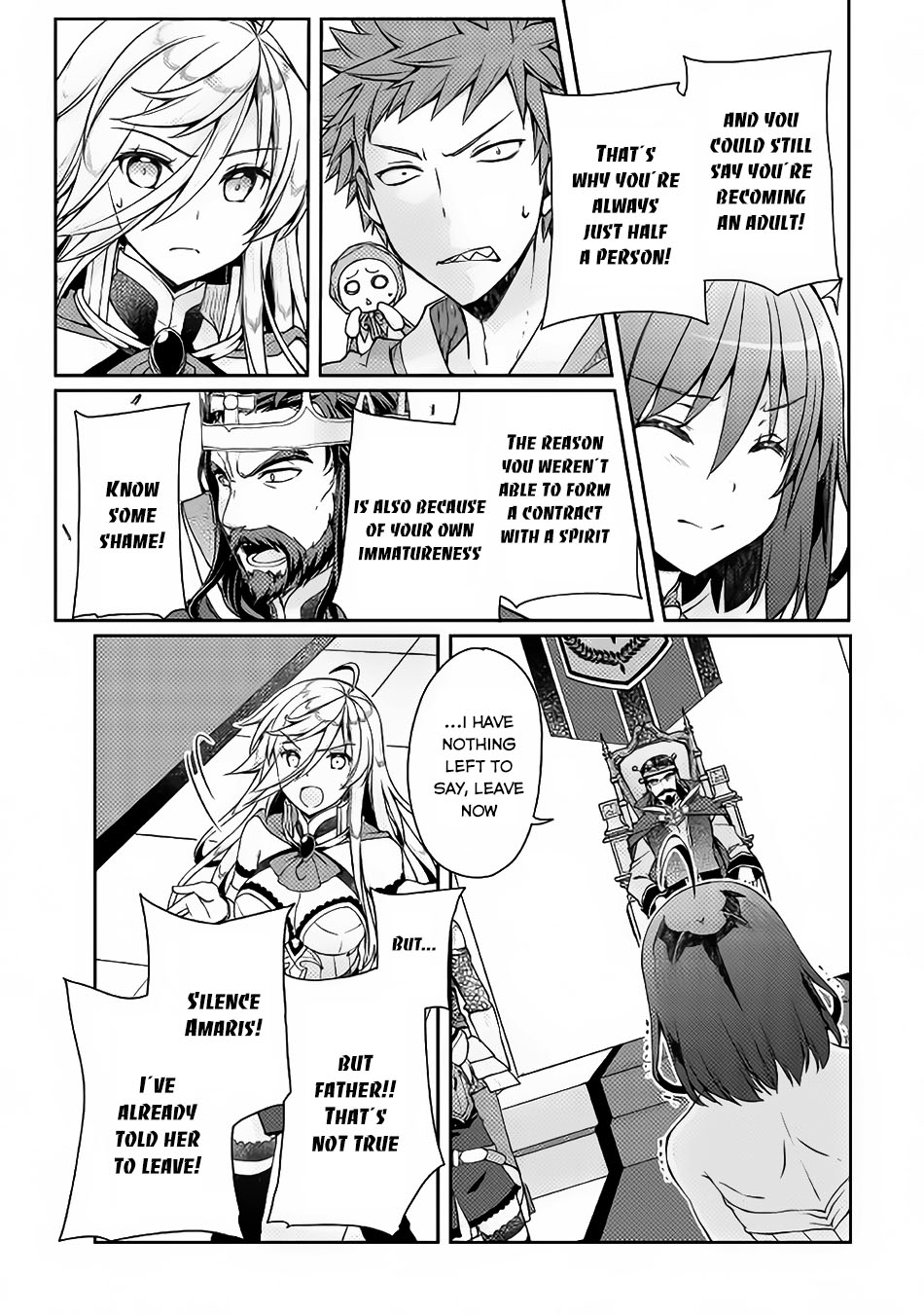 Read Manga Yankee Wa Isekai De Seirei Ni Aisaremasu - Chapter 7