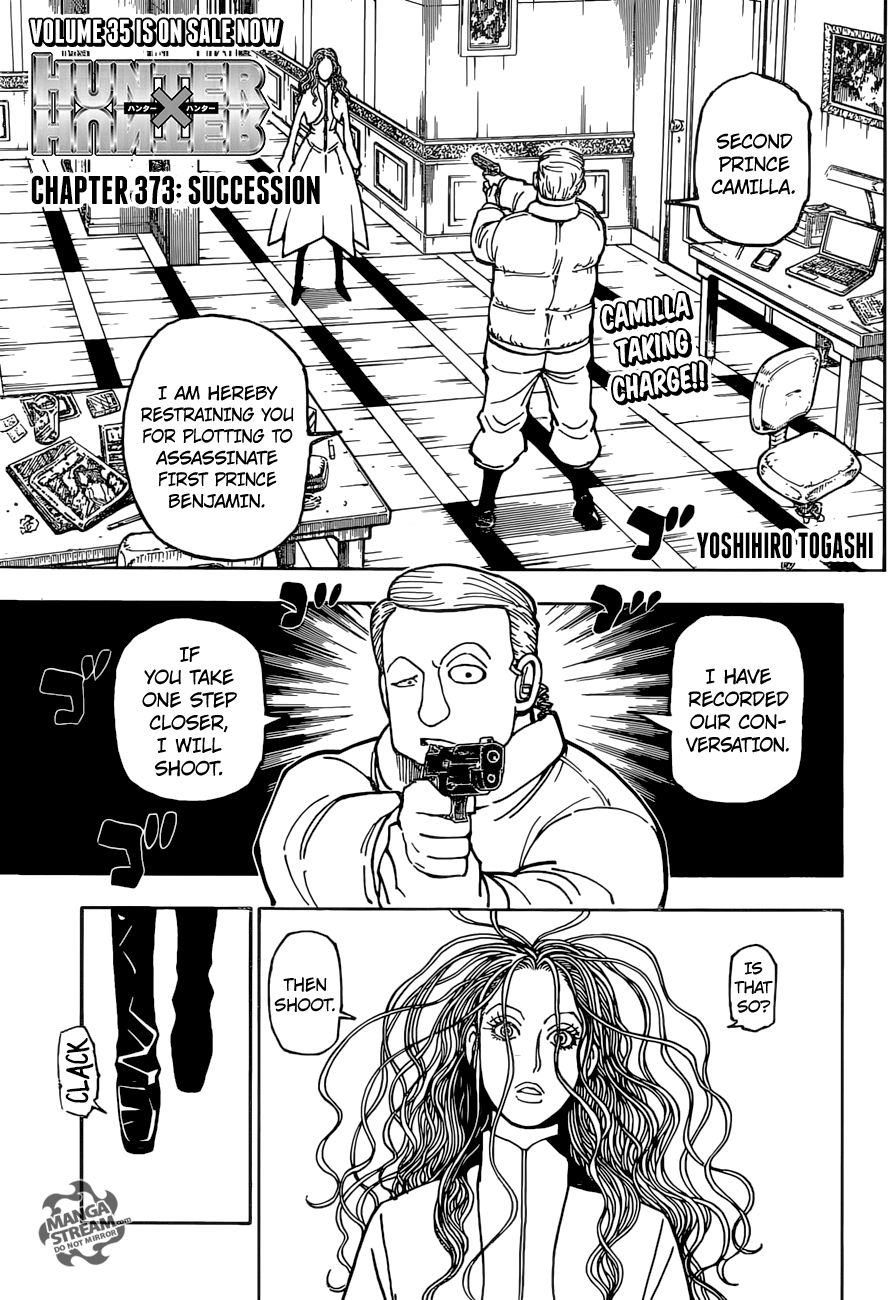 Hunter X Hunter, Chapter 359 - Hunter X Hunter Manga Online