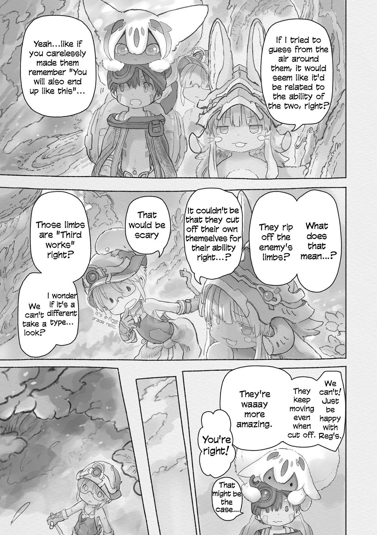 Chapter 66  Made in Abyss Manga Animated With Music and Sound 