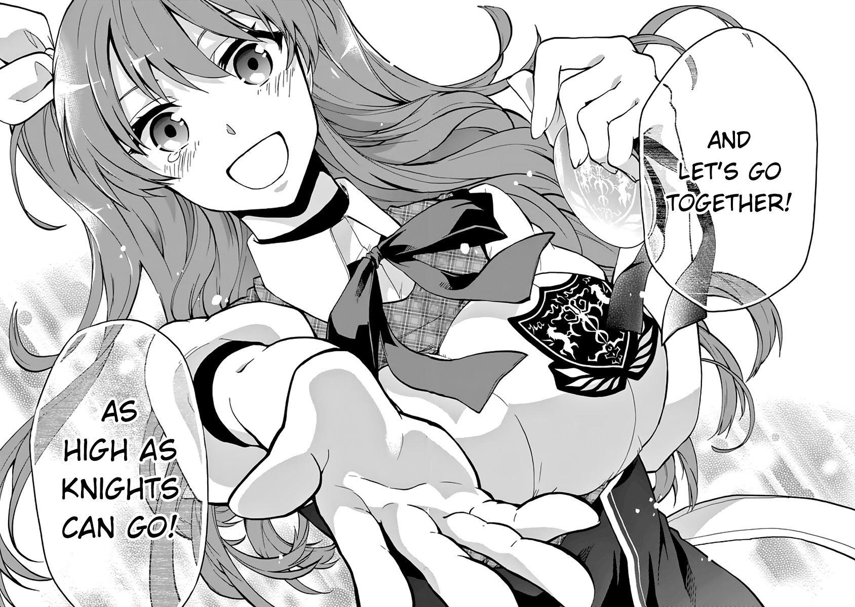 Read Rakudai Kishi No Eiyuutan Chapter 30 : Facing The Darkness on  Mangakakalot