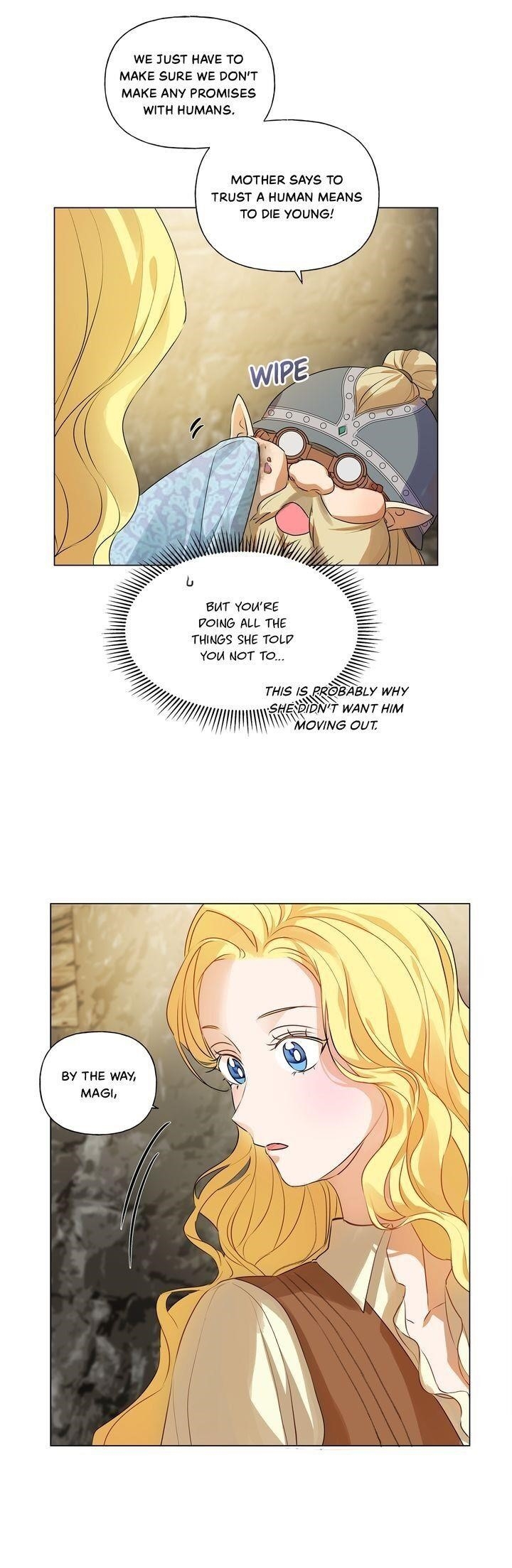 Read Manga The Golden Haired Elementalist Chapter 49