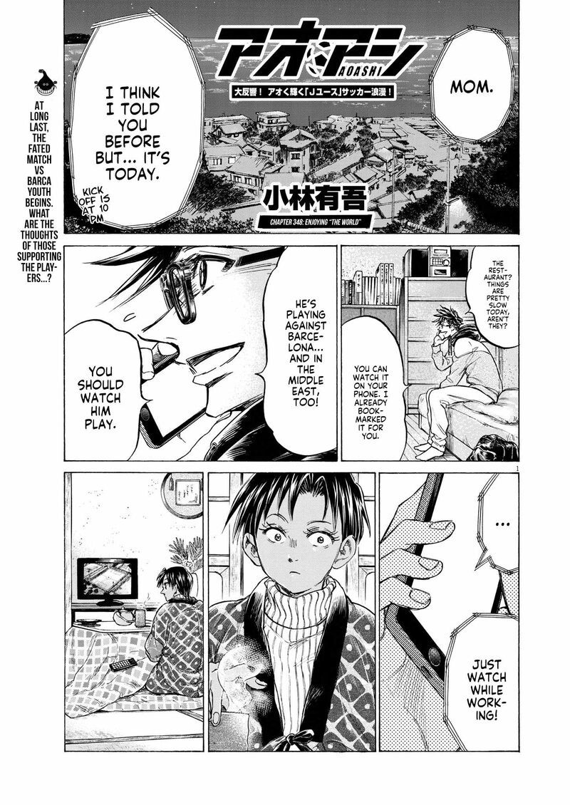 Ao Ashi, Chapter 25 - Ao Ashi Manga Online