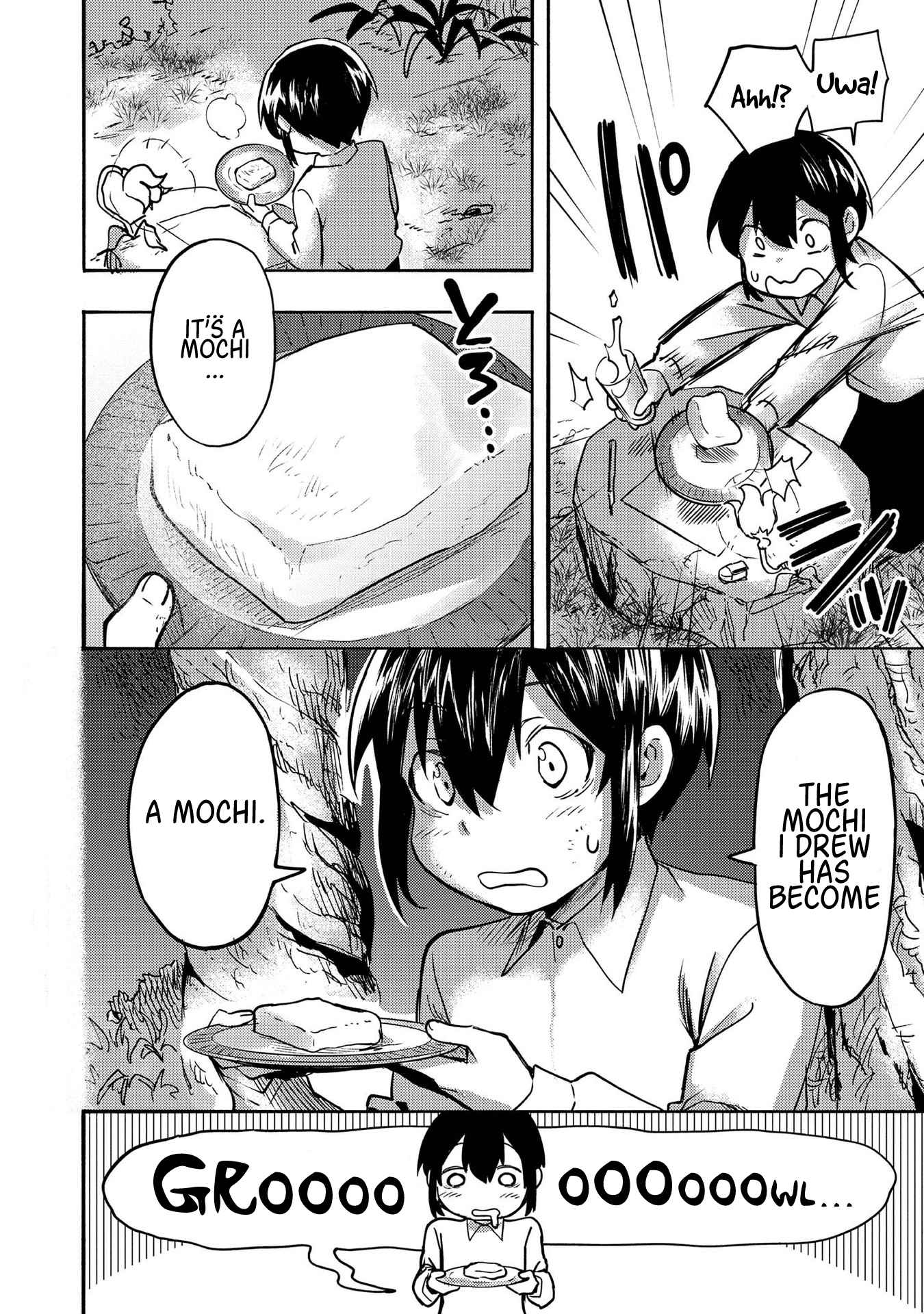 Kyou mo e ni Egaita Mochi ga Umai Manga