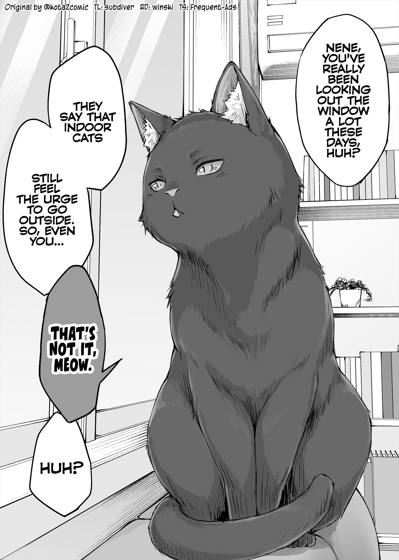 The Yandere Pet Cat is overly domineering на русском. The Yandere Pet Cat is overly domineering. Работяге за чувство прекрасного Dokusen Yoku ga Tsuyo Sugiru Yandere Kai Neko-chan.